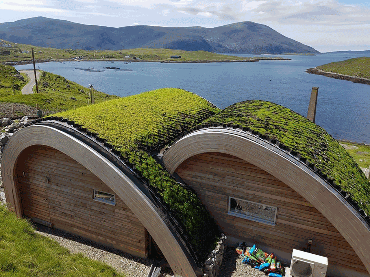 Bunavoneader Coastal Retreat, Isle of Harris, Yttre Hebriderna – SiOO:X referensprojekt
